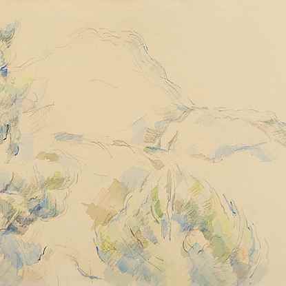 La Montagne Saint-Victoire - Paul Cézanne (1839 - 1919)